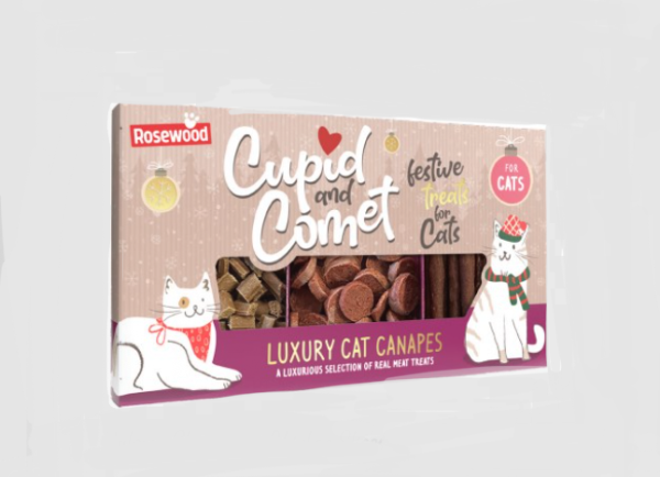 Cupid & Comet Cat Canapes